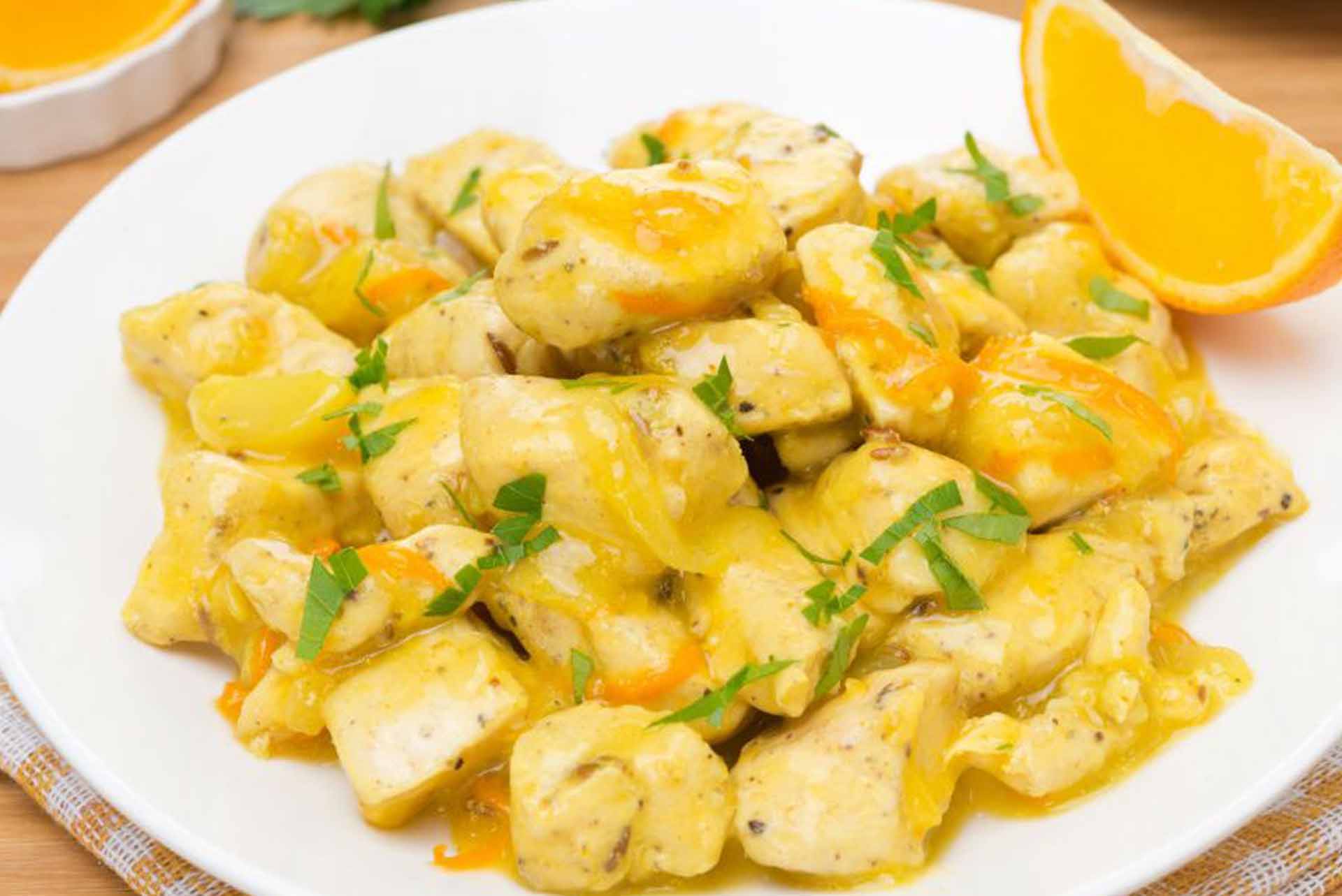 Portakallı ve Ballı Tavuk